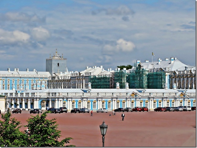 Восстановленные залы дворца