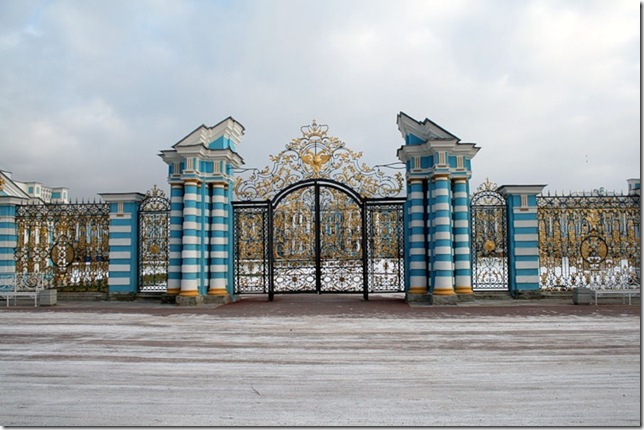 Ворота Екатерининского дворца
