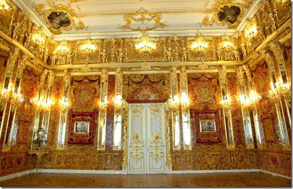 Янтарная комната в Екатерининском дворце