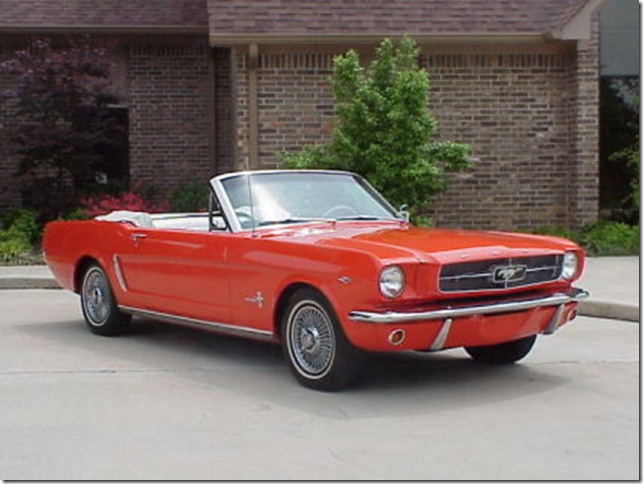 реклама Ford Mustang 1960-х годов