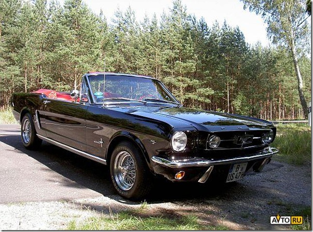 Ford Mustang GT Cabrio 1985 года