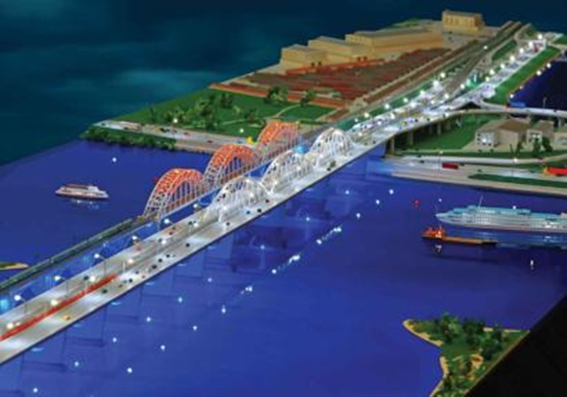 Проект завершенного Дарницкого моста