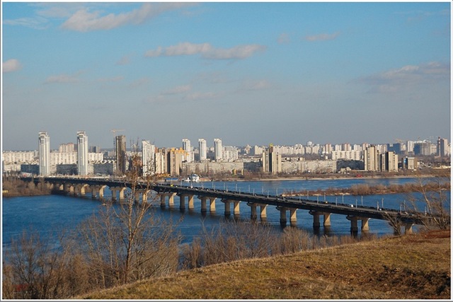 Мост Патона через Днепр