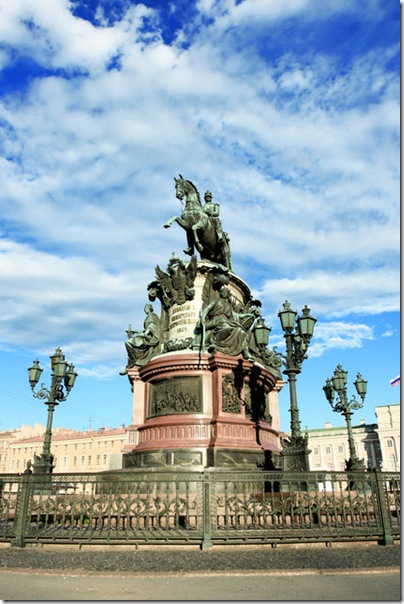 Портретное сходство Николая I на памятнике