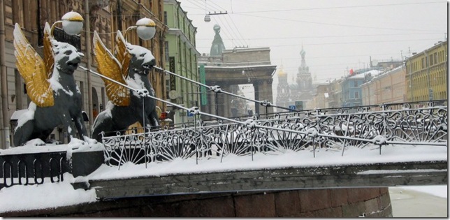 мост в снегу мост в снегу