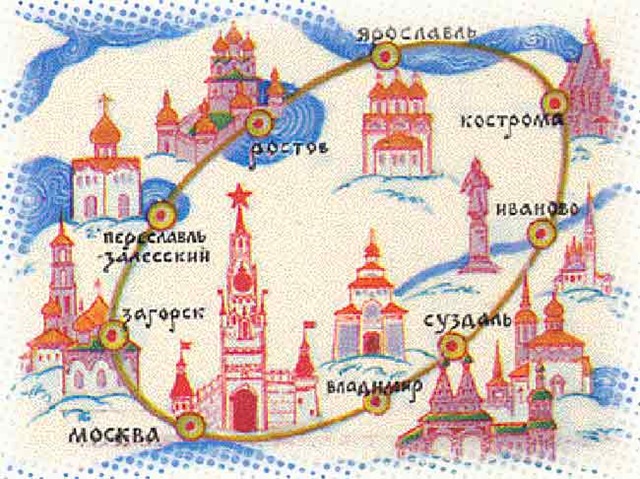 Архитектурные памятники городов Золотого Кольца