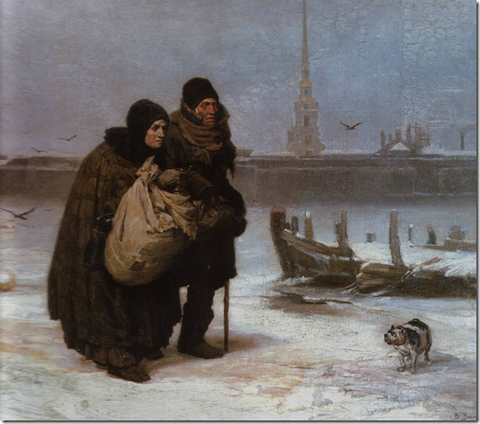 Васнецов — С квартиры на квартиру (1876)