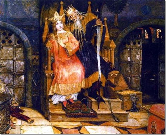 Васнецов — Кащей Бессмертный (1917–1926)