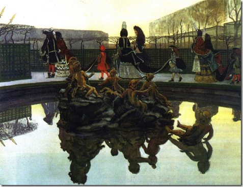 Работа из «версальского» цикла, 1898