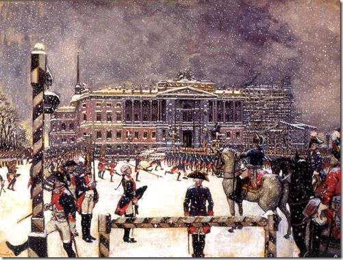 «Парад при Павле I», 1907