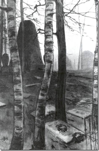 «Кладбище», 1896–1897