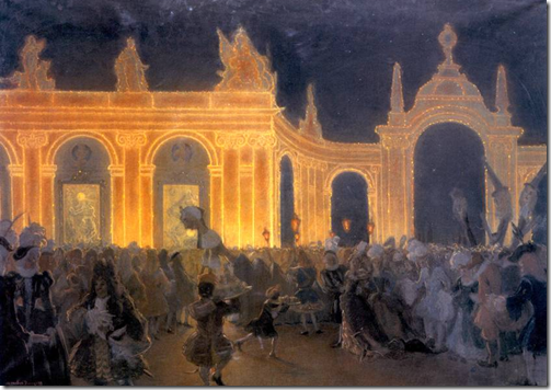 «Прогулка короля», 1906