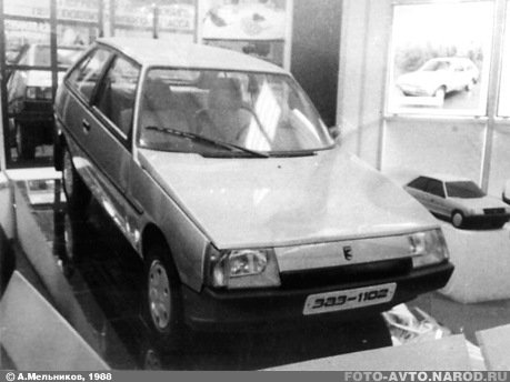ЗАЗ-1102 Таврия — первая переднеприводная модель завода