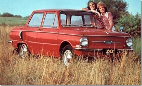 Сравнение моделей ЗАЗ-965 и Fiat 600