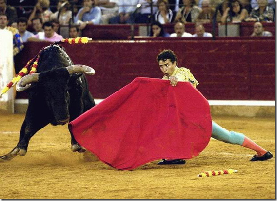 Динамичный момент второй терции с бандерильями