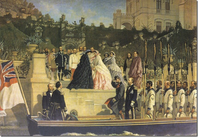 Arrival of Empress Elisabeth in Miramare Arrival of Empress Elisabeth in Miramare