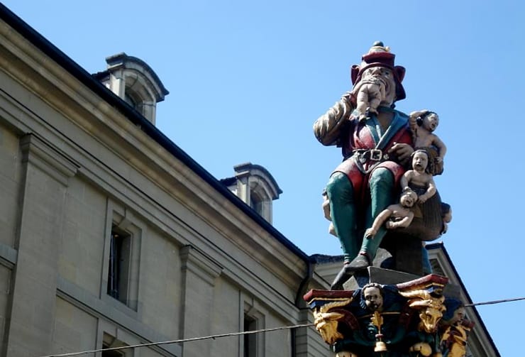 фонтан пожиратель детей