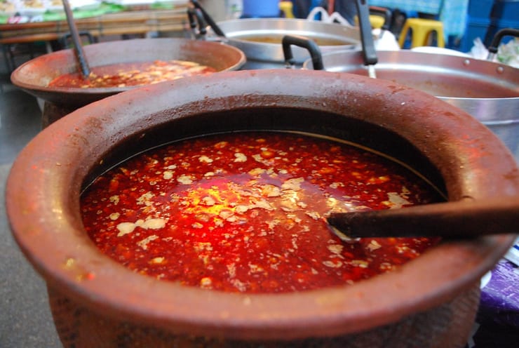 необычный суп в горшке