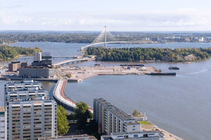 пешеходный мост круунвуори